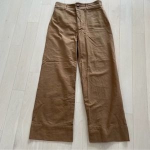 Apiece Apart Merida Chino pant in camel.